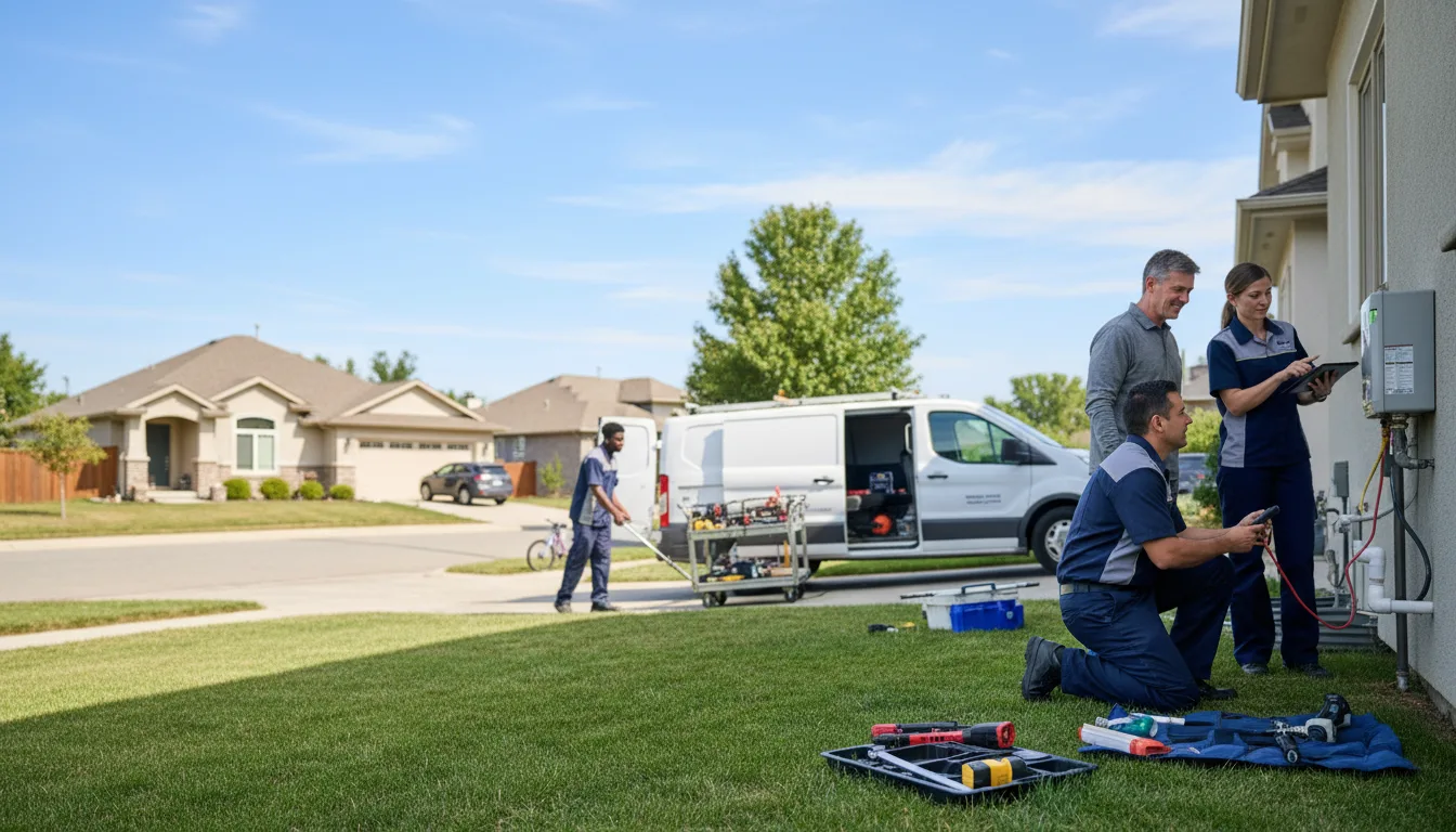 Tankless water heater service in East Orleans, MA
